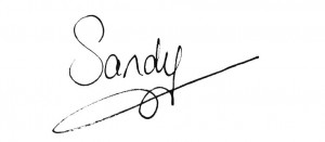 handtekening sandy